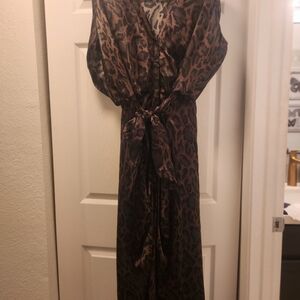 Steve Madden Leopard Print Women's Robe